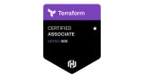 HashiCorp Certified: Terraform Associate (003) was issued by HashiCorp to Andrey Markelov.