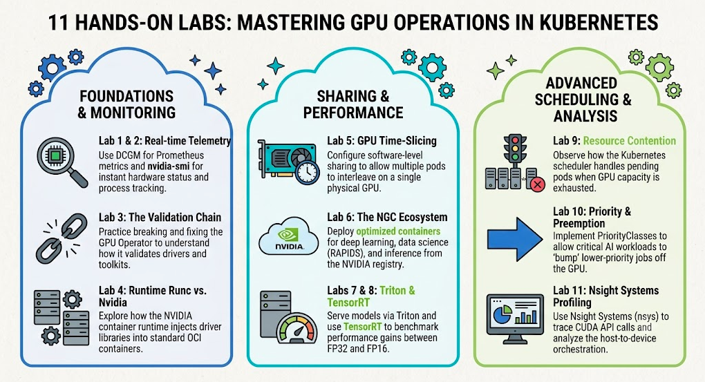 NVIDIA GPU operations on a k8s home lab — new article
